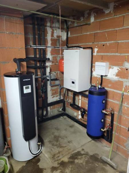 Pose d'un ballon thermodynamique à APT (84)